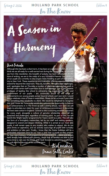 In The Know Spring 2 Edition 2025-26 